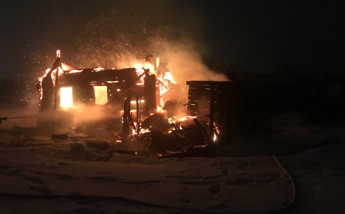 Смертельный пожар произошёл в Шекснинском районе
