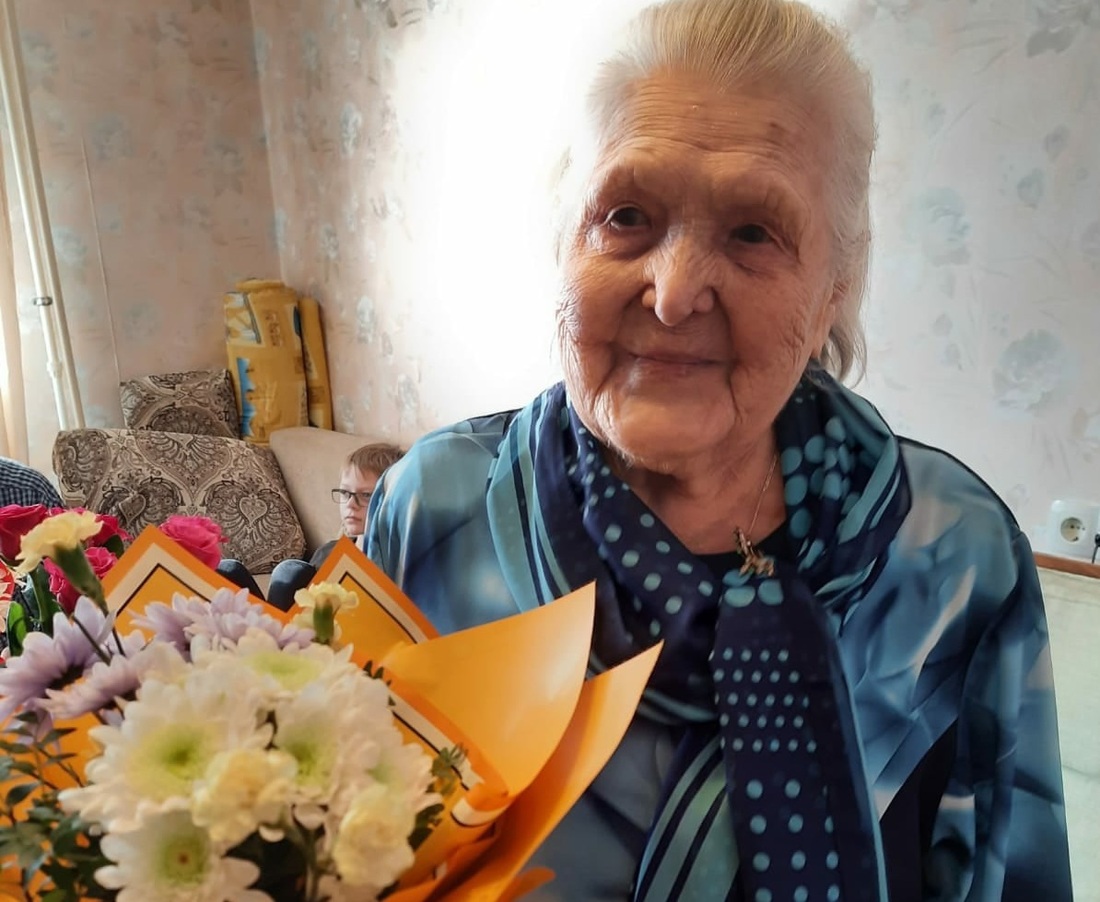 100-летний юбилей отметила жительница Бабаевского района Круглова Антонина Антиповна
