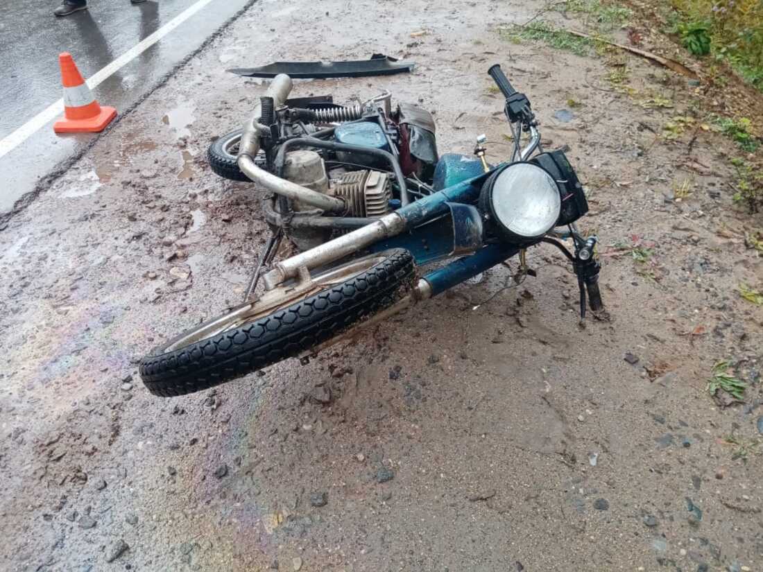 Пьяный водитель ВАЗа сбил подростка на мотоцикле в Бабушкинском районе