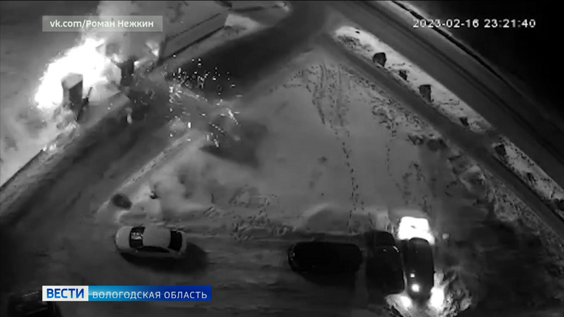 Ларёк с шаурмой разнесло на куски после газового  «хлопка» в Вологде