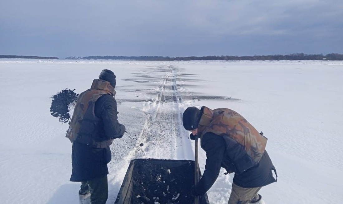 Чернить лёд начали на реках Великоустюгского округа