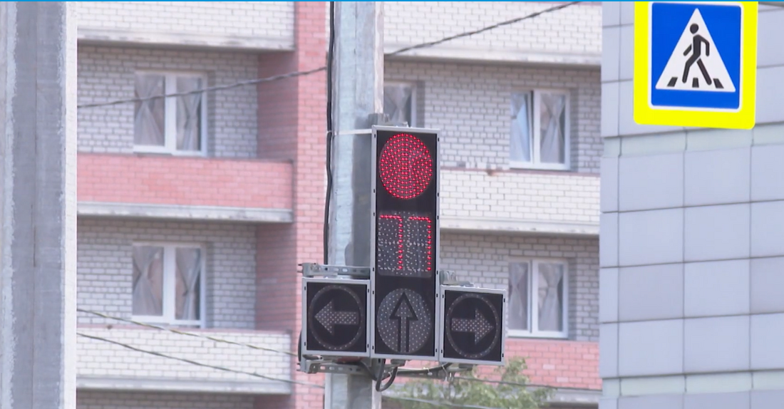 В Вологде на улице Возрождения изменен режим работы светофора