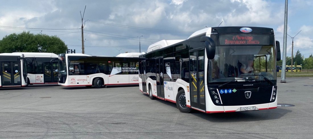 34 новых газомоторных автобуса вскоре пополнят городской автопарк Череповца