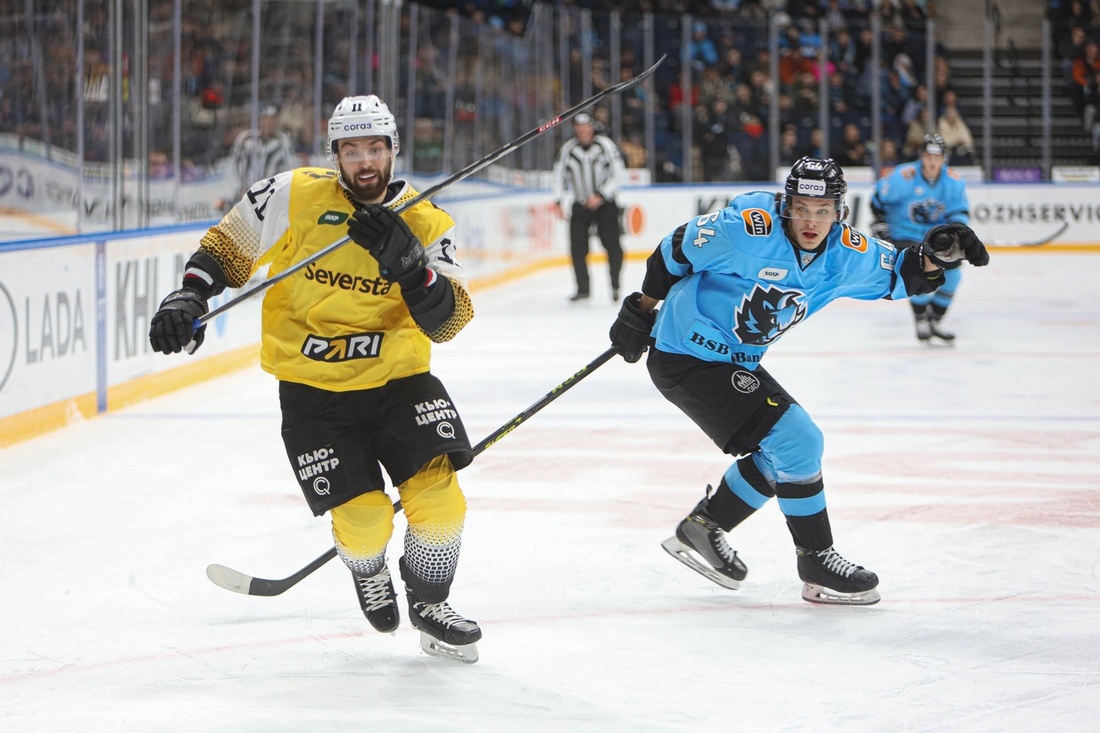 Хоккейная «Северсталь» одержала уверенную победу над минским «Динамо»