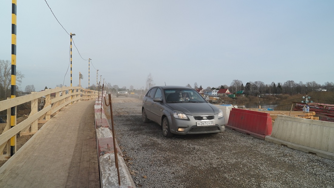 Проезд по Кувшиновскому мосту запустили в Вологде
